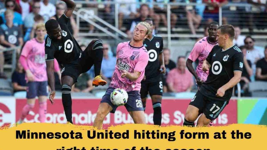 Minnesota United hitting form at the right time of the season