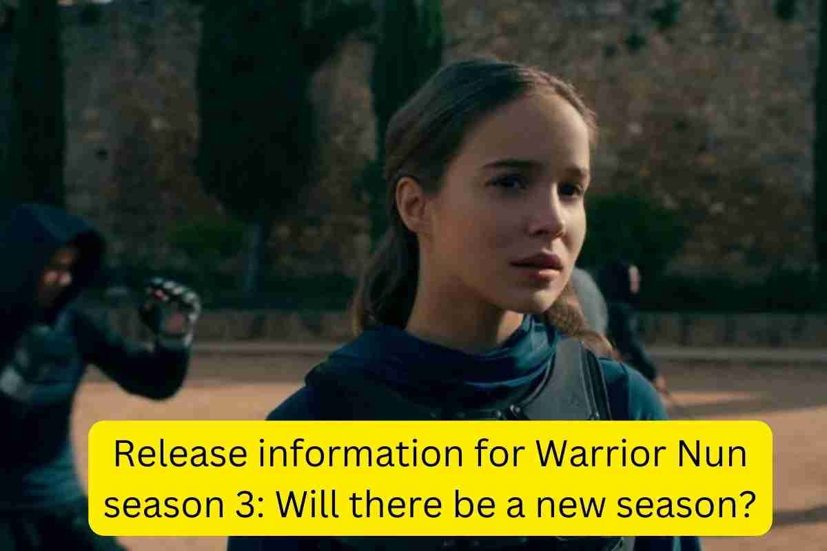 Release information for Warrior Nun season 3 Will there be a new season (1)
