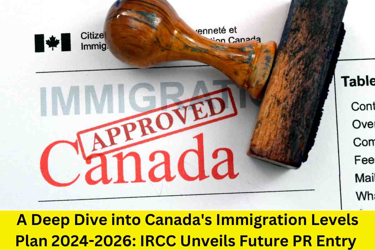 A Deep Dive into Canada's Immigration Levels Plan 2024-2026: IRCC Unveils Future PR Entry Strategies