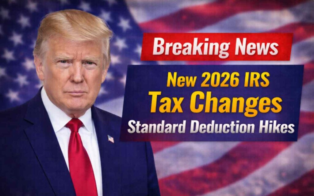 New 2026 IRS Tax Changes - Standard Deduction Hikes