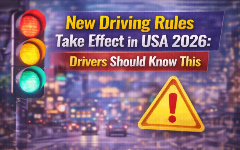 New Driving Rules Take Effect in USA 2026: Drivers Should Know This