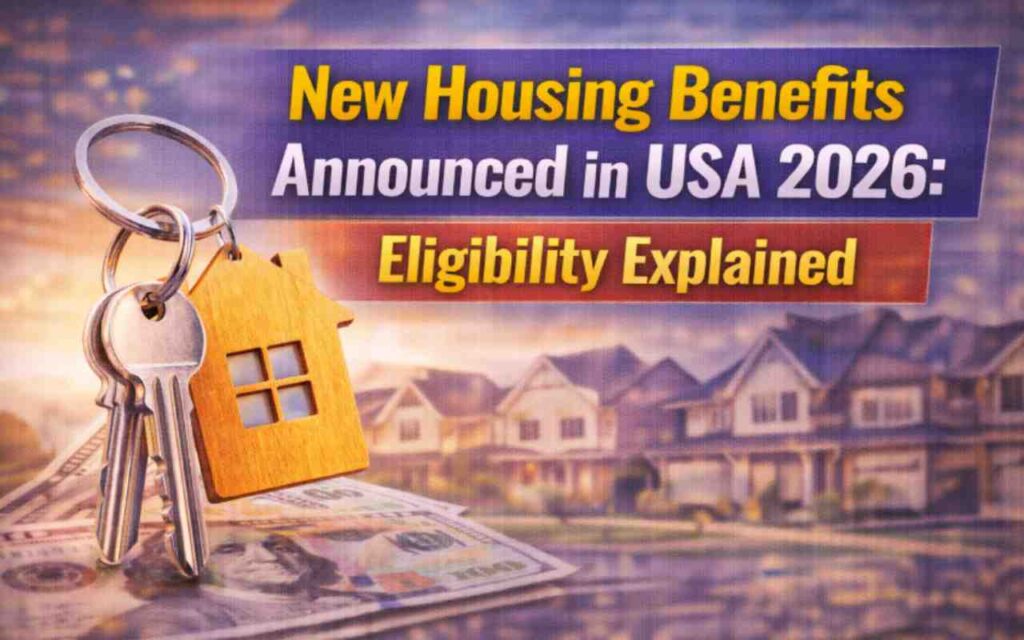 New Housing Benefits Announced in USA 2026: Eligibility Explained