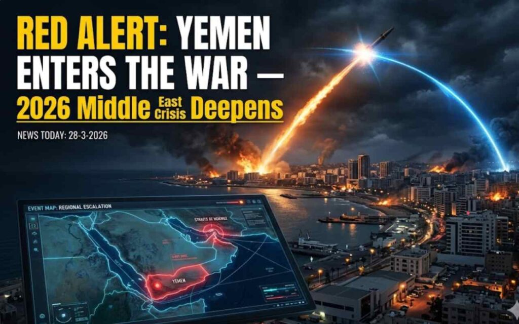 Yemen Missile Attack Today: Houthis Enter US-Israel-Iran War as Regional Conflict Hits Record Highs